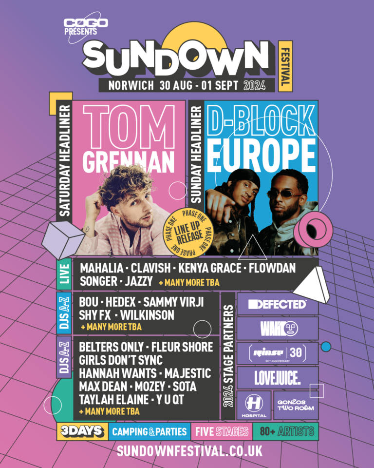 line up Sundown Festival